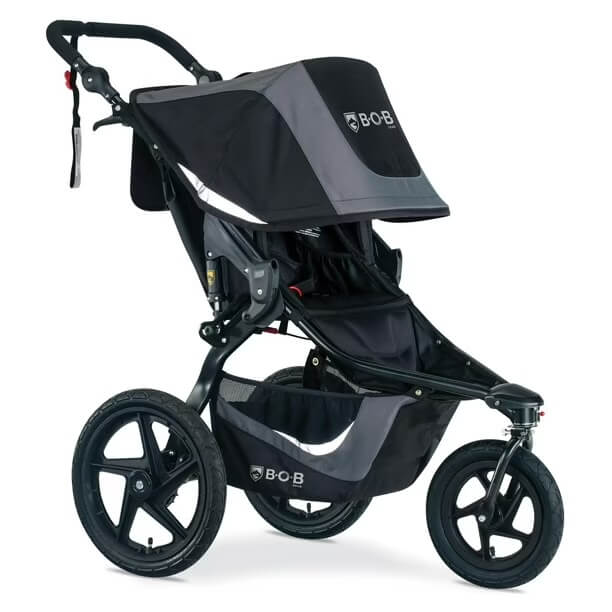 BOB Gear Revolution Flex 3.0 Jogging Stroller, Graphite Black