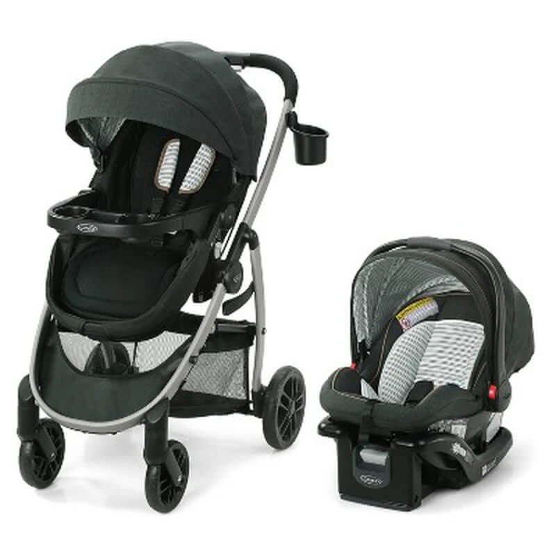 Graco Modes Pramette Travel System, Car Seat & Stroller Combo, Ellington 