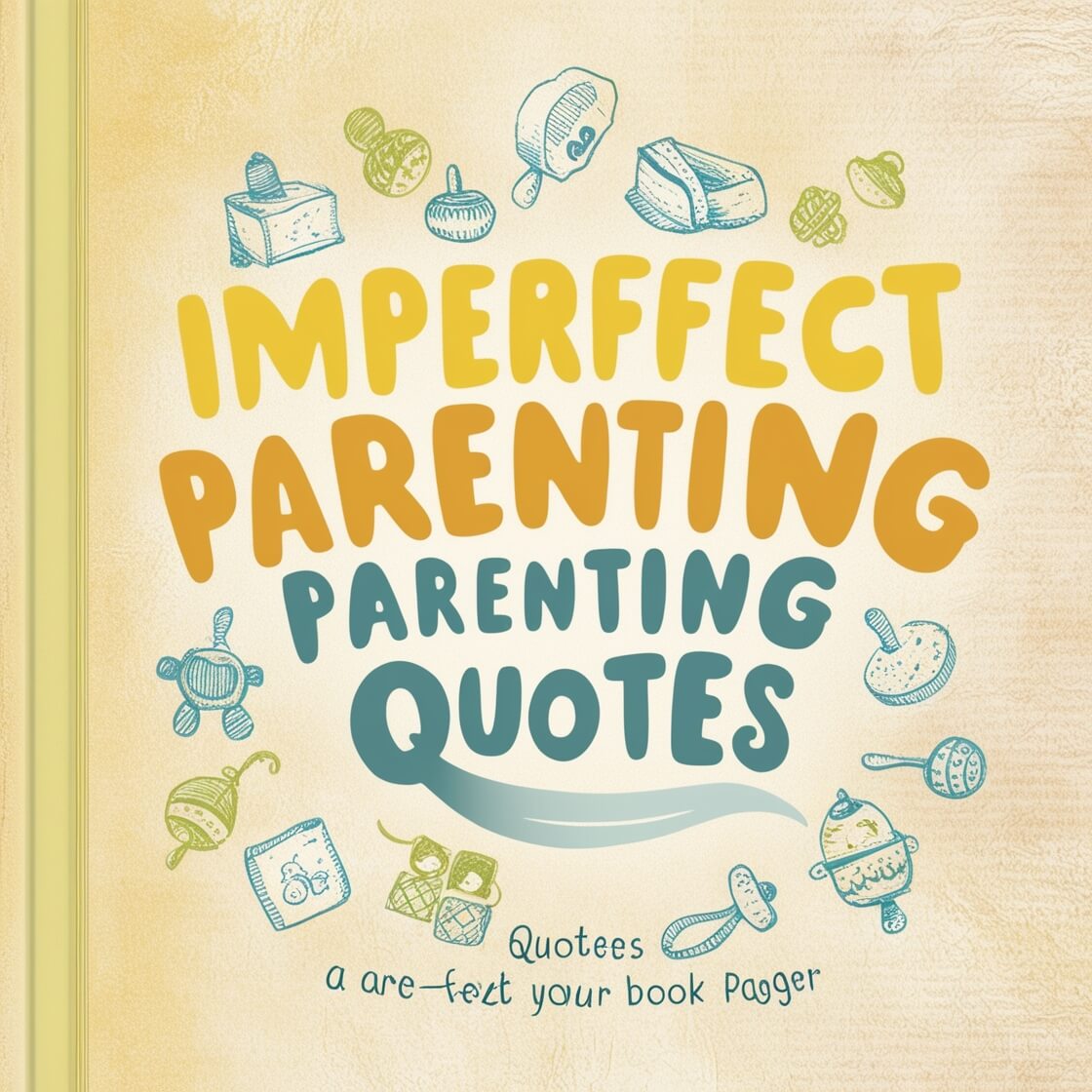 Imperfect Parenting Quotes Book Cover for Amazon