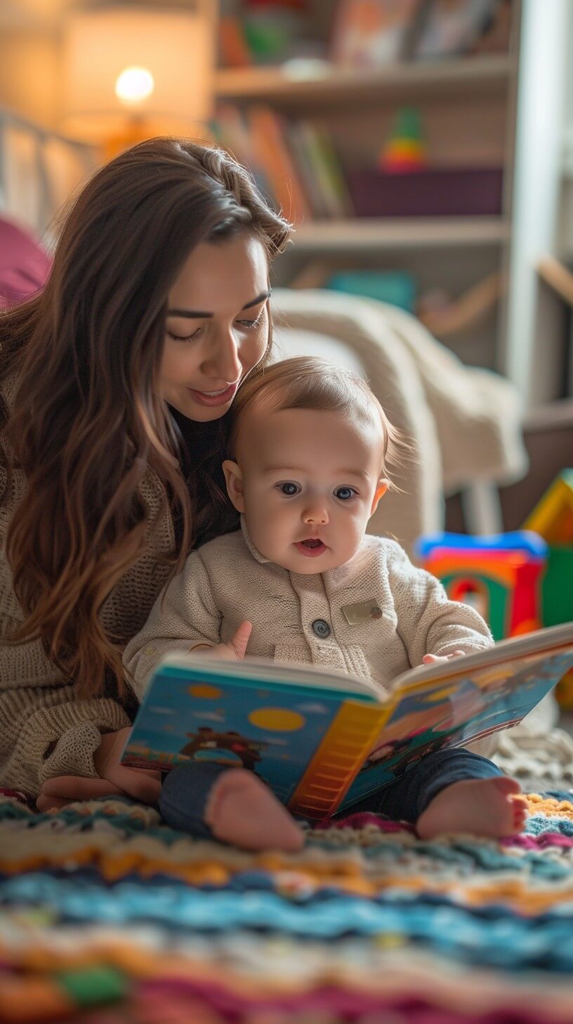 momreadingtobaby