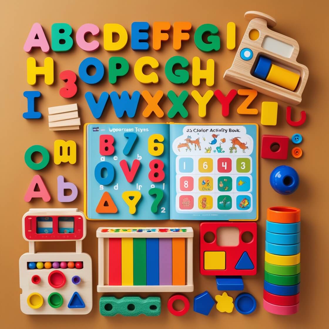 Preschool educational toys.